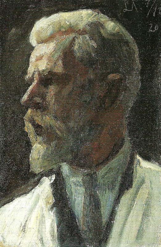 Laurits Tuxen selvportraet oil painting picture